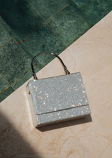 Bag Baul Plateado Glitter