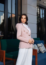 Blazer Itto Rose Botones Dorados